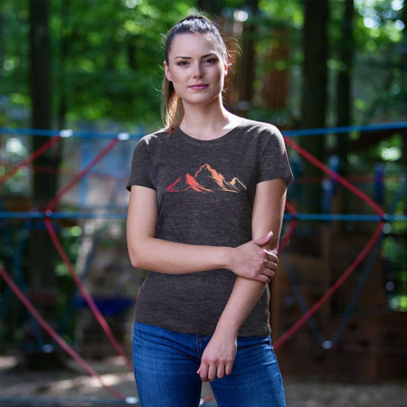 Koszulka damska Progress VINKA "MOUNTAINS"