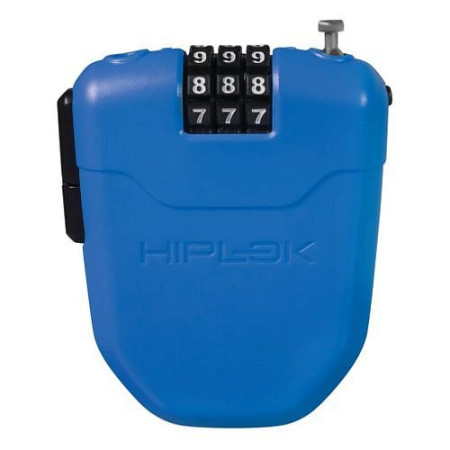 Zapięcie rowerowe Hiplok FX niebieski Cyan