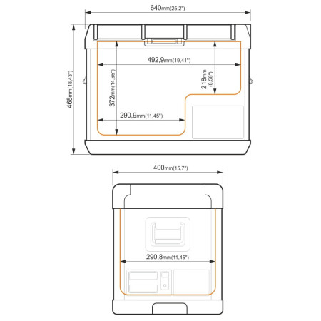 Lodówka turystyczna Yolco GCX47
