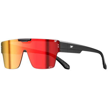 Okulary przeciwsłoneczne 3F Solid czerwony black/red