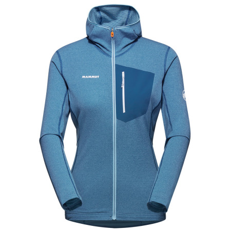 Bluza damska Mammut Aenergy Light ML Hooded Jacket Women 2023 jasnoniebieski Cool Blue-Deep Ice