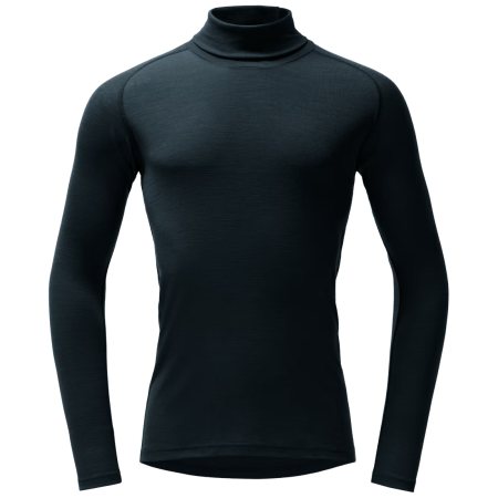 Męska koszulka Devold Adventure Merino 190 H.Neck Man ciemnoniebieski Ink