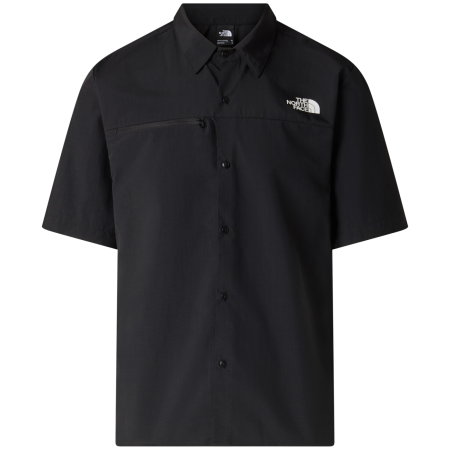Koszula męska The North Face Packable Short Sleeve Shirt czarny TNF BLACK