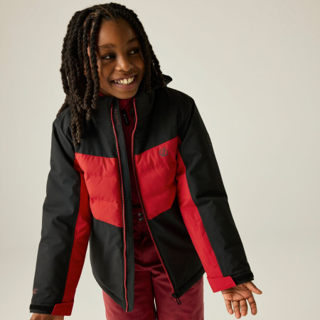 Kurtka dziecięca Dare 2b Cheery Jacket Blck/DngrRed