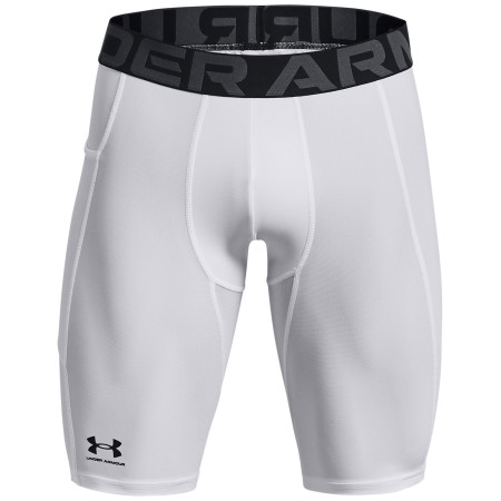 Męskie kalesony Under Armour HG Armour Lng Shorts biały White/Black