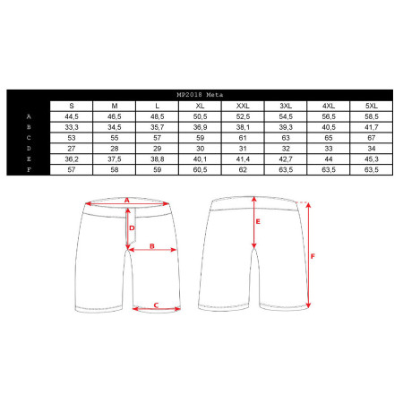 Męskie szorty Silvini Meta