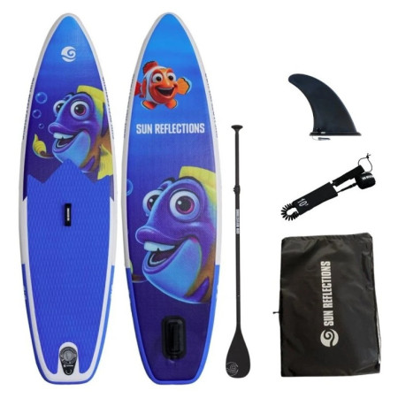 Paddleboard Sun Reflections Kids 8'2'' VIOLET niebieski Violet