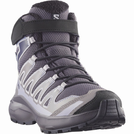 Buty dziecięce Salomon Xa Pro Winter Wp J Nine Iron-Gull-Cosmic Sky