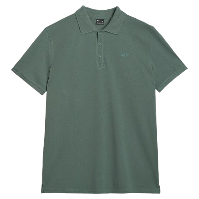 Koszulka męska 4F Polo Shirt M555 zielony GREEN
