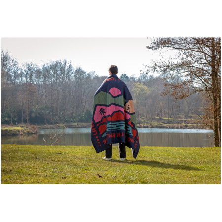 Koc LifeVenture Sundown Berber Lined Blanket