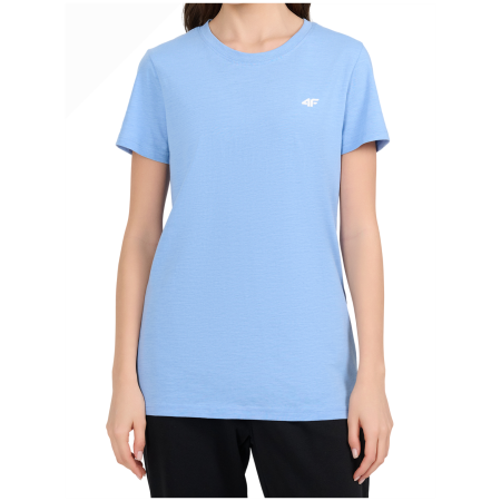 Koszulka damska 4F Tshirt F3854 jasnoniebieski Denim