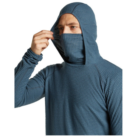 Bluza męska Icebreaker Men Mer 400 RealFleece Grid Pulover Hood