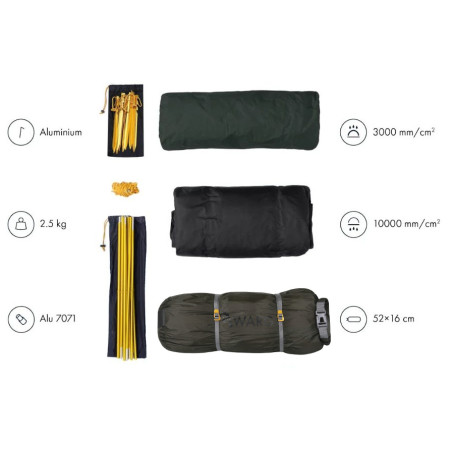 Namiot turystyczny Warg Kodiak 2