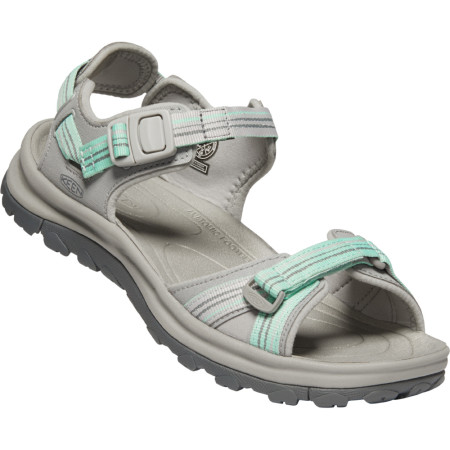 Sandały damskie Keen Terradora II Open Toe jasnoszary LightGray/OceanWave