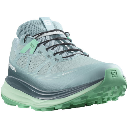 Damskie buty do biegania Salomon Ultra Glide 2 Gore-Tex niebieski/zielony Stone Blue / Yucca / Biscay Green