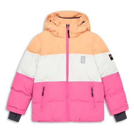 Dziecięca kurtka zimowa Lego Wear Lwjaz 805 Pink różowy Pink