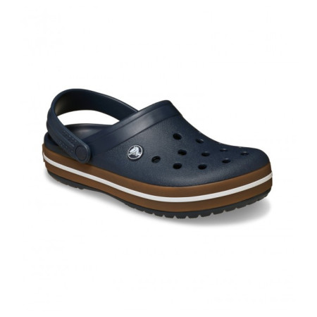 Klapki męskie Crocs Crocband Gum Clog ciemnoniebieski Navy