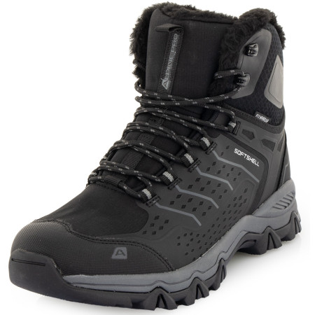 Męskie buty zimowe Alpine Pro Benjo czarny Black