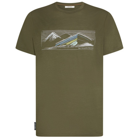 Koszulka męska Icebreaker M Merino 150 Tech Lite SS Tee Highland