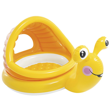 Basen Intex Lazy Snail Shade Pool 57124NP żółty