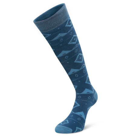 Męskie podkolanówki Dare 2b Mens Printed Ski Socks II niebieski MnltDmFairPn