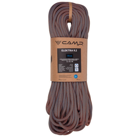 Lina wspinaczkowa Camp Elektra 9.2 - 70m niebieski/pomarańczowy Orange / Blue