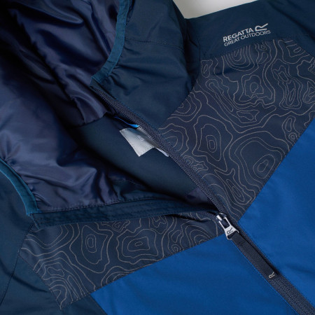 Dziecięca kurtka zimowa Regatta Illuma Reflective Jacket Navy/Aviator Blue