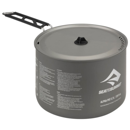 Garnek Sea to Summit Alpha Pot 3.7 zarys Grey