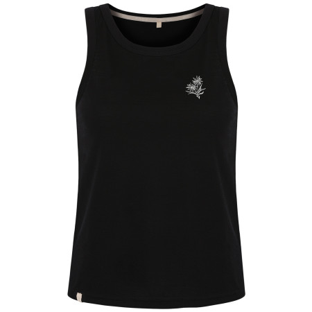 Damski top MOOA Merino Lyolite Edelweiss 150 czarny black