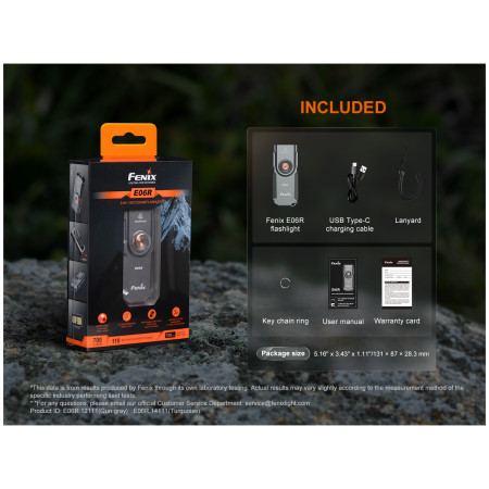 Latarka kieszonkowa Fenix E06R