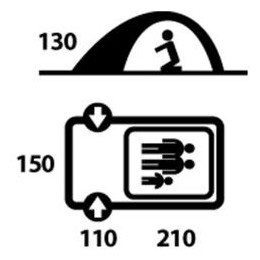Namiot Husky Felen 2-3