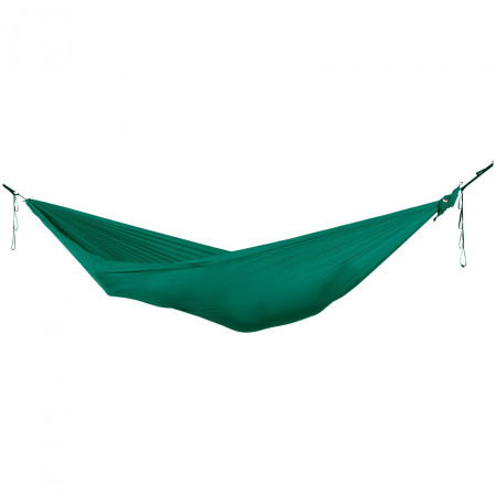 Hamak Ticket to the moon Lightest Hammock 320 x 145 cm zielony Forest Green - Recycled Nylon