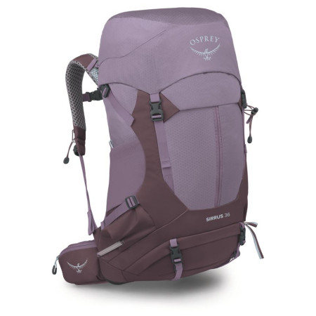 Damski plecak turystyczny Osprey Sirrus 36 fioletowy purple dusk