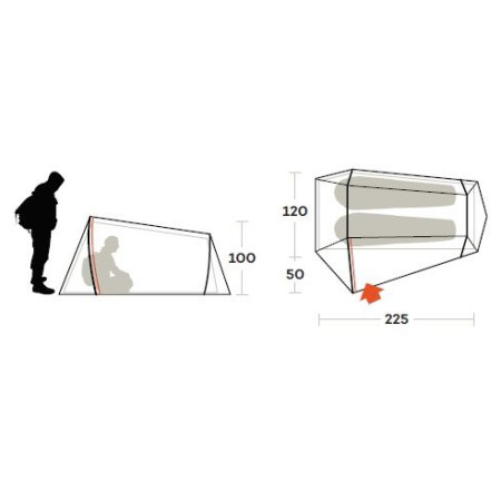 Ultralekki namiot Ferrino Lightent 2 Pro