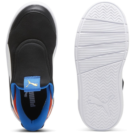 Buty dziecięce Puma Courtflex v3 SLIPTECH PS Black