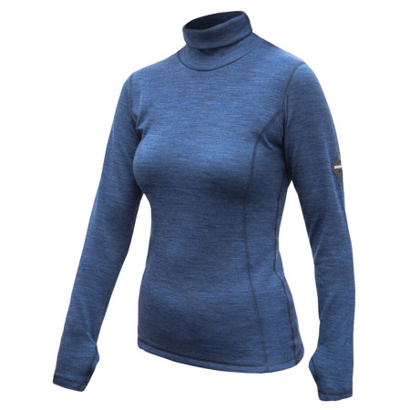 Damska koszulka Sensor Merino Bold Roll Neck dl.rukáv