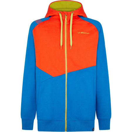 Męska bluza La Sportiva Chilam Hoody M 2021 niebieski/pomarańczowy Neptune/Poppy