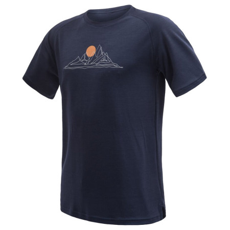 Męska koszulka Sensor Merino Blend Moon