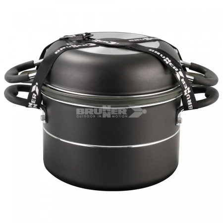 Zestaw naczyń Brunner Pirate 7+1 22 cm