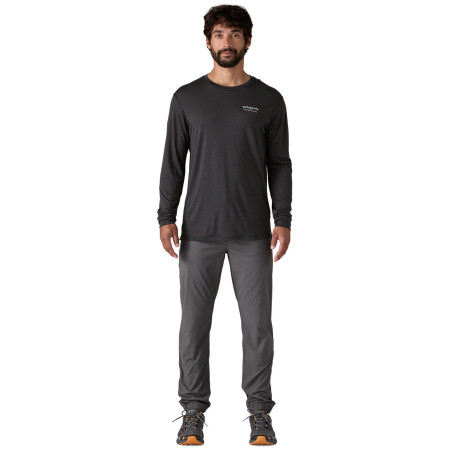 Koszulka męska Patagonia M's L/S Cap Cool Merino Blend Graphic Shirt