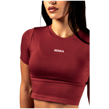 Damski top Nebbia Seamless crop top with SS Power