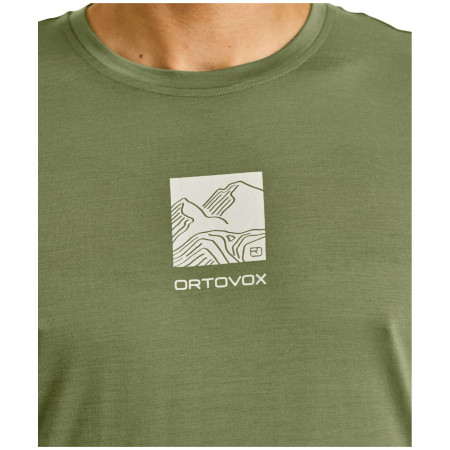 Męska koszulka Ortovox 120 Cool Tec Abstract