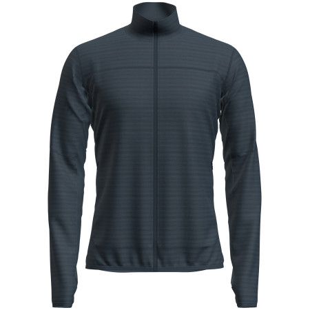 Bluza męska Icebreaker M M 300 Descenderender LS Zip niebieski/szary Abyss