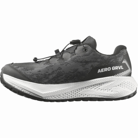 Buty dziecięce Salomon Aero Grvl Wp J Black-White-Black