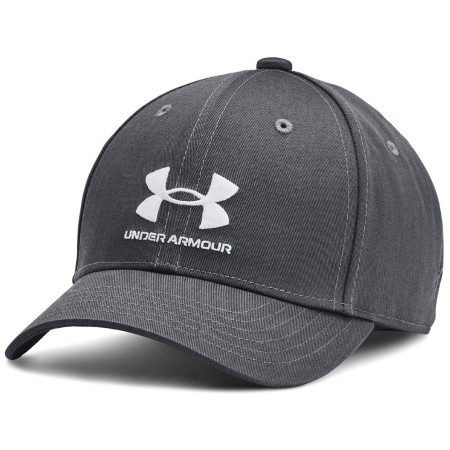 Dziecięca bejsbolówka Under Armour B Essential Low Lockup Adj Pitch Gray