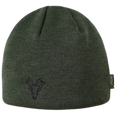 Dzianinowa czapka z merynosów Kama LG14 ciemnozielony dark green