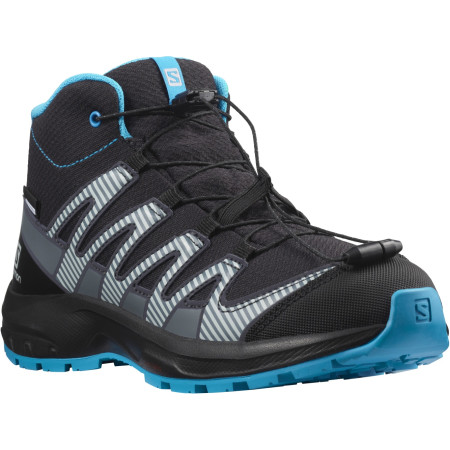 Buty dziecięce Salomon Xa Pro V8 Mid Climasalomon™ Waterproof 2022 czarny Black(PantoneTapShoe)