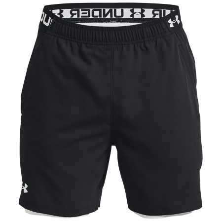 Męskie szorty Under Armour Vanish Woven 2in1 Sts czarny Black/White