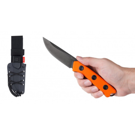 Nóż Acta non verba P200 DLC/Plain Edge - Kydex