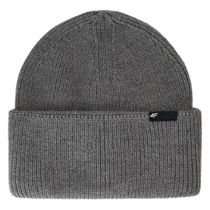 Czapka 4F Cap U652 szary MIDDLE GREY MELANGE
